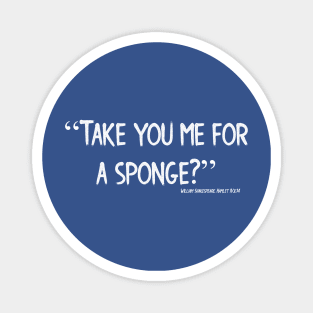 Take You Me for a Sponge? Magnet